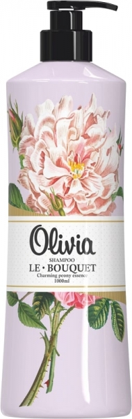 Шампунь для Волос   OLIVIA   ж Charming peony essence, 1000 мл. 